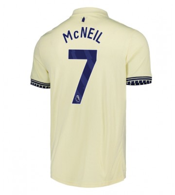 Everton Dwight McNeil #7 Replika Udebanetrøje 2025-26 Kortærmet